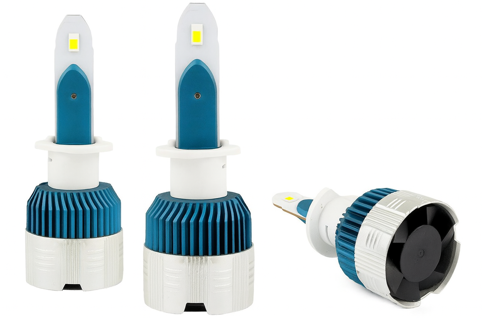 H1 LED Lemputės 56W (2×28W) 6000LM