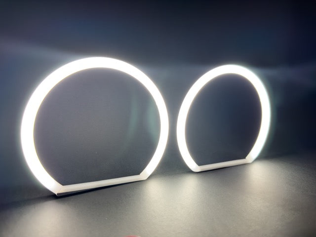 BMW Angel eyes E46 (XENON, FACELIFT) Cotton (su lešiu)