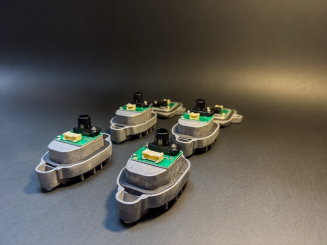 Geltoni DRL moduliai F30, F31, F32, F33, F34, F35