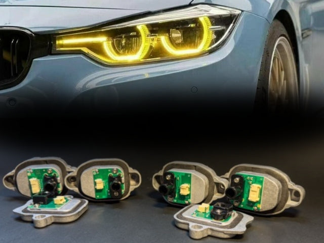 Geltoni DRL moduliai F30, F31, F32, F33, F34, F35